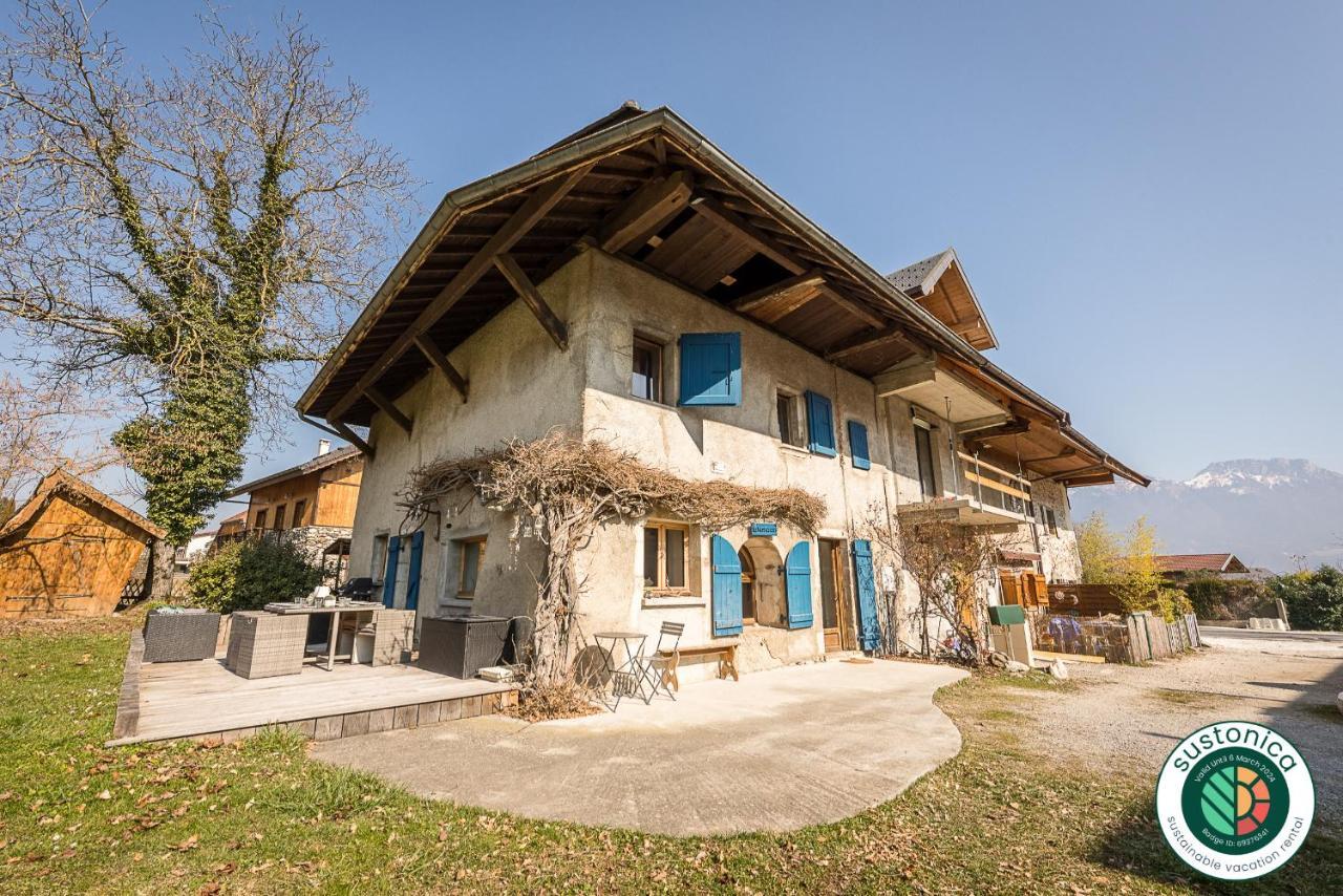 St-Jorioz - C'Est Une Maison Bleue, 6Pax 3 Ch, Lla Selections By Location Lac Annecy Saint-Jorioz ภายนอก รูปภาพ