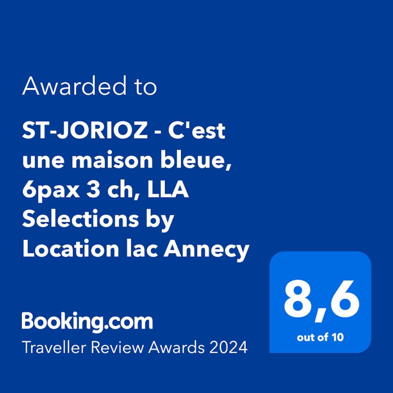 St-Jorioz - C'Est Une Maison Bleue, 6Pax 3 Ch, Lla Selections By Location Lac Annecy Saint-Jorioz ภายนอก รูปภาพ
